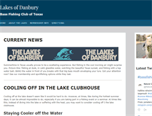 Tablet Screenshot of lakesofdanbury.com